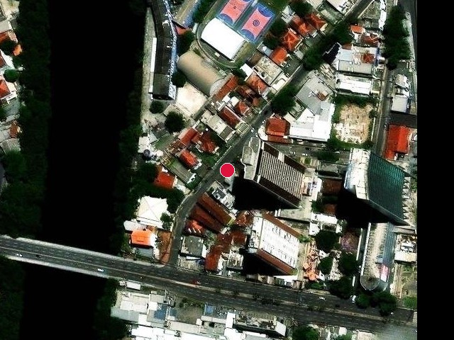 Vista de satélite do entorno no Derby